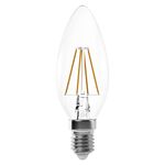 Żarówka LED Filament candle 4W E14 ciepła biel