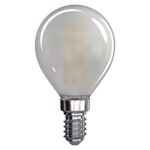 Żarówka LED Filament mini globe mat A++ 4W E14 ciepła biel