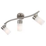 Listwa Lola 3 x G9 3 W nikiel mat LED