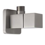 Zawór kątowy ZKSS kwadratowy 1/2" x 1/2" nikiel szczotkowany Loge