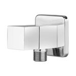 Zawór kątowy ZKCH kwadratowy 1/2" x 3/8" chrom Loge