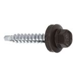 Wkręt samowiercący farmerski 4,8 x 35 RAL 8019 Wkręt-met