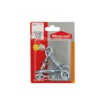 Kołek stalowy typu "molly" z hakiem oczkowym M4 x 38 Wkręt-met