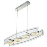 Zwis Cora 4 x 5 W chrom LED