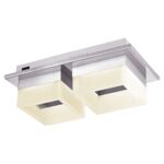Plafon Rita 2 x 8W chrom LED