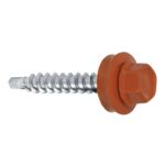 Wkręt samowiercący farmerski 4,8 x 25 RAL 8004 Wkręt-met