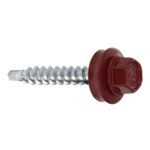 Wkręt samowiercący farmerski 4,8 x 35 RAL 3005 Wkręt-met