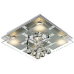 Plafon Collar 5 x 5W chrom LED
