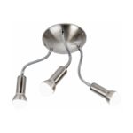 Plafon Mia 3 x E14, 3W nikiel mat LED