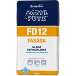 Gładź Szpachlowa cementowo-polimerowa FD12 FASADA 5 kg Acryl Putz