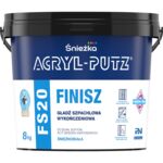Gładź Szpachlowa wykończeniowa FS20 FINISZ 8 kg Acryl Putz