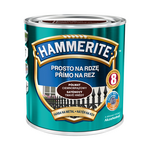 Farba Prosto Na Rdzę Ciemnobrązowy Półmat 0,7 l Hammerite