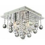 Plafon Escada 3 x E14 chrom LED