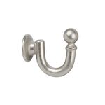 Haczyk metalowy średni satyna nikiel 35 mm Bojanek