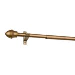 Karnisz do zazdrostek 135-225 cm złoto antyk Bojanek