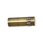 Zakończenie mosiądz antyczny KARBONADO 19 mm Bojanek