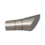 Zakończenie satyna nikiel SALOMA 19 mm Bojanek