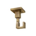 Wspornik BROOKLYN mosiądz antyczny I SUFITOWY Bojanek