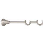 Wspornik satyna nikiel otwarty podwójny 19+19 mm, długość 195 mm Bojanek