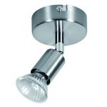 Kinkiet halogenowy Gwinea 1 x GU10 50 W nikiel mat