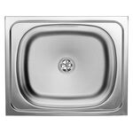 Zlewozmywak  Eko nakładany 1-komorowy  40 x 50 cm stalowy Kuchinox