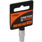 Nasadka sześciokątna 1/4” 6 mm FASTER TOOLS