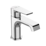 Bateria umywalkowa stojąca z korkiem LARGO, chrom