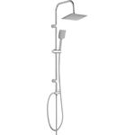 Kolumna natryskowa kwadratowa, 1-funkcyjna słuchawka, chrom LIMO chrom