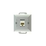 Gniazdo komputerowe Perła srebrne