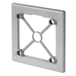 Ramka do panelu Ø100 szara