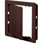 Drzwiczki rewizyjne plastikowe 20x20 brąz 