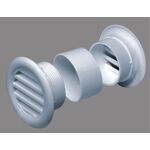 Osłona wentylacyjna MINI 40 biała