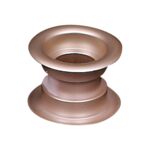 Osłona wentylacyjna Ø55 metalowa satyna złoto