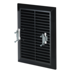Osłona wentylacyjna 14x21 TUS czarna