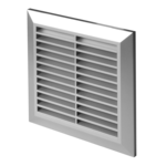 Osłona wentylacyjna 14x14 TUS Ø100 satyna