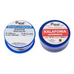 Zestaw do lutowania miękkiego, lut i kalafonia CYNEL