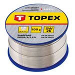 Lut cynowy 60% Sn drut 0,7 mm 100 g TOPEX