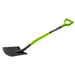 Szpadel prosty metalowy trzonek VERTO