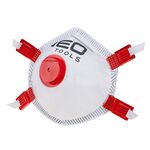 Półmaska przeciwpyłowa FFP3 z zaworem silikonowe uszczelnienie wewnątrz 3 sztuki NEO