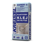 Klej do płytek elastyczny Expert 2 C2TE 25 kg biały KREISEL