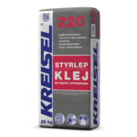 Zaprawa klejąco-zbrojąca do styropianu Styrlep 220 25 kg KREISEL