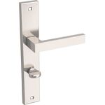 Klamka uniwersalna QUBIK satyna 