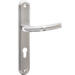 Klamka uniwersalna PALEO satyna/chrom