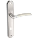 Klamka uniwersalna LUXOR satyna/chrom