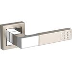 Klamka uniwersalna PRIMA satyna/chrom