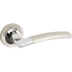 Klamka uniwersalna LUXOR satyna/chrom