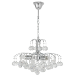 Lampa wisząca kryształowa 6247/3 8C chrom Elem