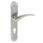 Klamka CAPRI M6/M9 PZ72 chrom lakierowany/nikiel lakierowany