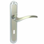 Klamka ENIGMA M6/M9 chrom/nikiel BB72 srebrna