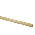 Ćwierćwałek wypukły frezowany sosna/świerk 200 g, 12 x 12 x 2700 mm